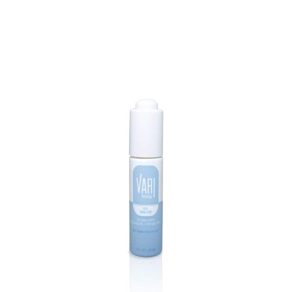 Vari Beauty's Facial Tanning Serum with Collagen and Probiotics (1 FL. OZ) | Streak-Free Flawless Glow | Natural Matte Finish | Ultimate Hydration & Moisturization