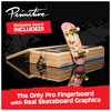 TECH DECK, Primitive Pro Series Finger Board with Storage Display, Built for Pros Authentic Mini Skateboards, Kids Toys for Ages 6 and Up
