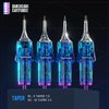 CNC Tattoo Cartridge Needles 20Pcs #10(3RL) Bugpin 0.3mm Round Liner X-Taper Disposable Cartridges with Membrane EN04B-20-1003RL-X