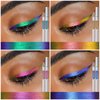 UCANBE Chameleon Liquid Eyeliner - Green Cyan Blue, Multi-Chrome Metallic Shift Eyeliner, Waterproof Glitter Eyeliner with Soft Fine Tip for Multi-Dimensional Eye Looks
