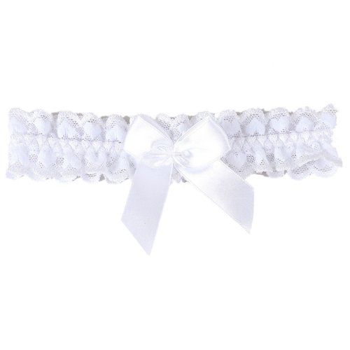 White Lace Garters Wedding Garter for Bride Plus Size Bridal Garters for Women