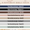 Solsew 48 Pcs Bible Verses Ribbon Hair Ties Christian Bible Verse Bracelet Bulk Christian Religious Elastic Ponytail Holder Wristbands for Women, Christian Gifts Bulk for Christians Bible Lovers