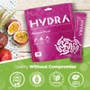 Hydra Powder Key Nutrients Electrolyte Powder Packets - Sports Hydration Drink with Vitamins & Electrolytes - Low Sugar Electrolyte Mix Hydrate Packets - Passionfruit (16 Packets)