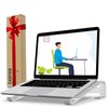 KYQEE Laptop Riser for Desk, Laptop Stand, Ergonomic Aluminum Computer Stand for Laptop, Ventilated Notebook Stand Compatible with Macbook Air Pro, Dell XPS, HP, More 11-17.3 Inches Work from Home