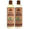 OKAY-Shampoo and Conditioner Black Jamaican Castor Oil Hair Care Set Moisture and Growth - Set Of 2