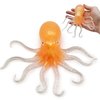 ZTATU Octopus Stress Balls for Kids Squishy Fidget Toys (1PCS) Sensory Toys Squishy Balls for Kids, Sea Animals Stress Ball Party Favors, Stress Relief Toy Easter Basket Stuffers