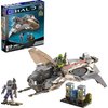 Mega Halo Action Figure Building Toy, UNSC Arctic Burn Wasp with 342 Pieces and 2 Poseable Figures, for Collectors