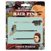 Frida Kahlo 3 Hair Pins Set - Butterfly, Parrot, and Frida