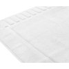White Classic Luxury Bath Mat Floor Towel Set - Absorbent Cotton Hotel Spa Shower/Bathtub Mats [Not a Bathroom Rug] 22"x34" | 2 Pack | White