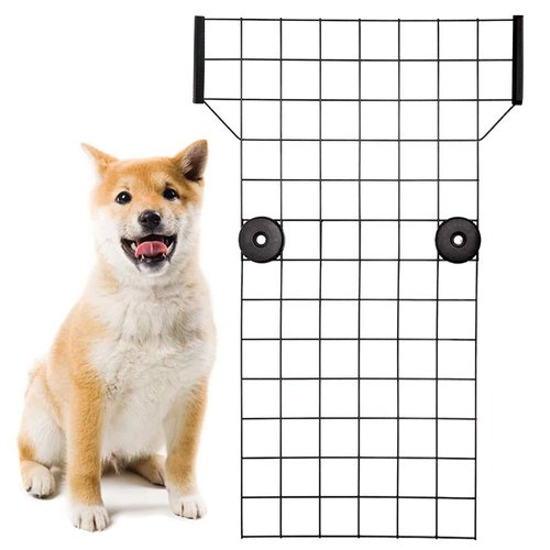 KOOLTAIL Dog Car Barrier - Front Seat Pet Vehicle Barriers Adjustable Steel,Safety Guaranteed Dogs and Passengers for Cars＆SUV's, for Small and Medium Dogs