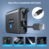 Weekinend, Battery Charger for GoPro Hero 12/11/10/9/8/7/6/5, General GoPro Battery Charger with Micro SD Card Read and Battery Power Read, (Battery Not Include)