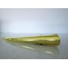 Generic Gold tone metal alligator hair claw clip clamp with texture