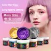 MXITA Temporary Hair Dye Cream, 4.23oz Temporary Hair Dye,Suitable for parties, masquerades, cosplay, 9 colors to choose from. (violet, 4.23oz)