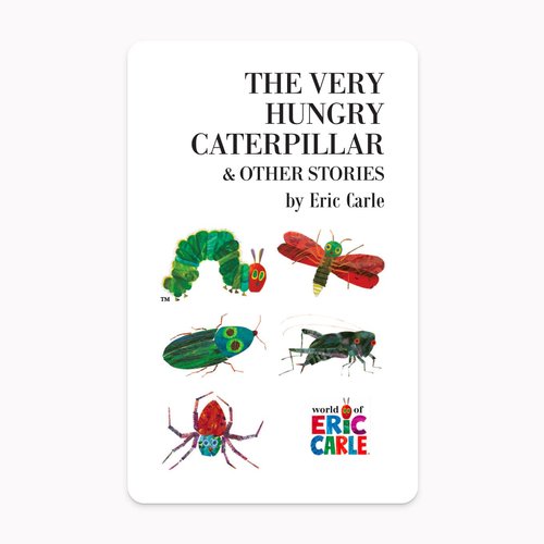 Yoto The Very Hungry Caterpillar & Other Stories by Eric Carle – Kids Audio Card for Use with Player & Mini All-in-1 Audio Player, Fun Screen-Free Listening for Playtime Bedtime Travel, Ages 1+
