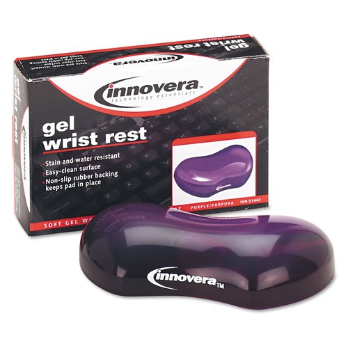 Innovera 51442 Gel Mouse Wrist Rest Purple