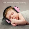 BBTKCARE Baby Headphones Noise Cancelling Headphones for Babies for 3 Months to 2 Years (Pink)