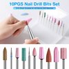 ZEJIANG Ceramic Nail Drill Bits Electric Manicure Head Replacement Device for Manicure Pedicure Polishing Mill Cutter Nail Files11
