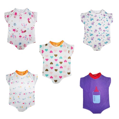 Xunwa Baby Doll Clothes for 14-15 Inch Alive Baby Dolls ,Reborn Baby Dolls Clothes for 15 Inch Realistic Soft Body Baby Dolls
