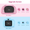 Kids Camera, Camera for Kids 3-12, Kids Digital Camera for Boys and Girls, with 32G SD Card, Toddler Camera with 2.4-Inch Screen for Kids at Birthday, Christmas (Pure Pink)