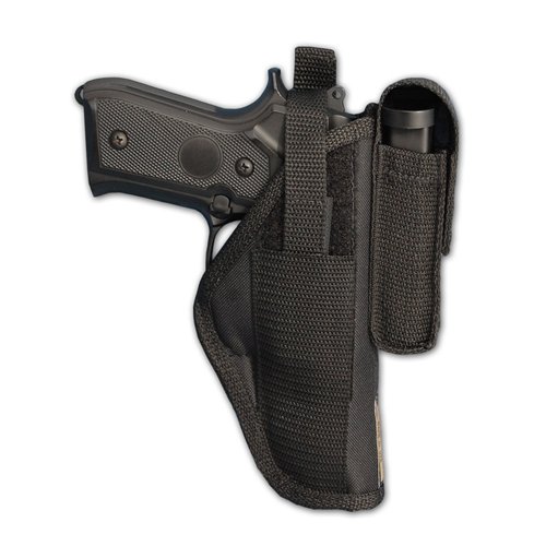 Barsony Gun OWB Belt Holster with Magazine Pouch for Ruger P85 89 90 91 Right