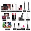 All in One Makeup Kit for Women Full Kit, Christmas Gifts Set for Women Girls, Makeup Essential Bundle with Eyeshadow Palette Makeup Brush Lipstick Blush Foundation Concealer Mascara Eyebrow Pencil