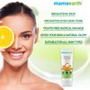 MAMAEARTH Vitamin C Face Wash for Skin Illumination | Gentle & Hydrating Dead Skin Exfoliator with Turmeric | Sulfate & Paraben Free | 3.38 Fl Oz (100ml)