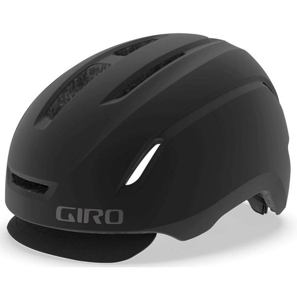 Giro Caden Adult Urban Cycling Helmet - Medium (55-59 cm), Matte Black (2021)