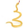 HWD 3.6 ft Long Soft Snake Dolls, Cute Stuffed Animals Plush Pranks Spoof Stuff Toys, Gifts for Kids, Children, Birthday, Halloween, Christmas, Home Decoration (Yellow)