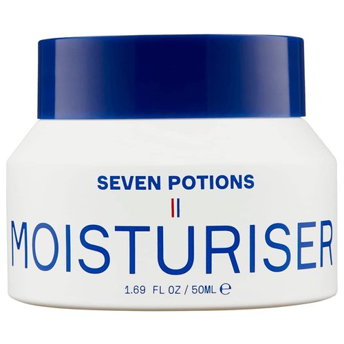 SEVEN POTIONS Anti Ageing Moisturizer for Men 1.69 FL OZ – Fragrance Free, Fast Absorbing Face Cream – Helps Prevent Fine Lines and Wrinkles – Hydrates Skin – Natural, Vegan, Cruelty Free