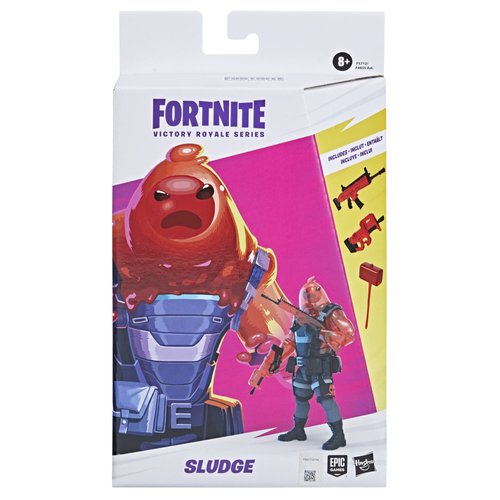 FORTNITE Victory Royale Series Sludge Collectible Action Figure with Accessories, 8+ Years, 6-inch