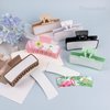 Framendino, 6 Pack Sublimation Hair Claw Clip Blanks Non Slip Hair Clips for DIY Hair Clips Rectangle 6 Colors