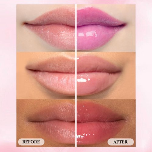 Boobeen Squeeze Lip Balm Hydrating Kit, 3 Lightweight Lip Oil Set For Deep Moisturizing And Nourish, Lip Repair For Dry Cracked Lips