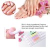 Nail Nutrition Pen,6PCS Nail Cuticle Oil Pen Set Nail Nutrition Oil Nail Care for Repairing Cracked & the Dry Cuticle (Mix Flavors)