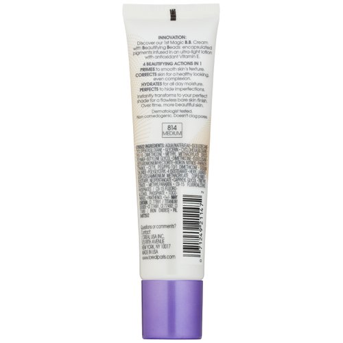 L'Oréal Paris Magic Skin Beautifier BB Cream, Medium, 1 fl. oz.