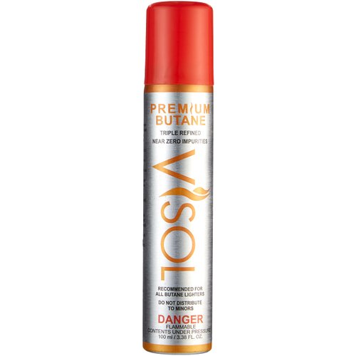 Visol Triple Refined Butane Lighter Refill (12 Can Pack)