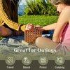 Brooklyn Neutral Wooden 4 in a Row- Aesthetic Board Games -Coffee Table Decor- Montessori Travel Games for Kids and Adults-2 Player-Housewarming Gift Ideas