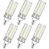 inShareplus E12 LED Bulbs, 16W Candelabra Light Bulbs, Daylight 6000K, 120W Equivalent 1500LM, CRI80+, E12 Base LED Chandelier Bulbs, Non-Dimmable LED Lamp, 6Pack