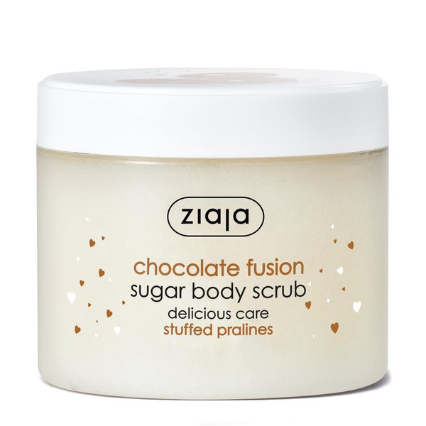 Ziaja Chocolate Fusion - Sugar Body Scrub - Delicious Skin Care