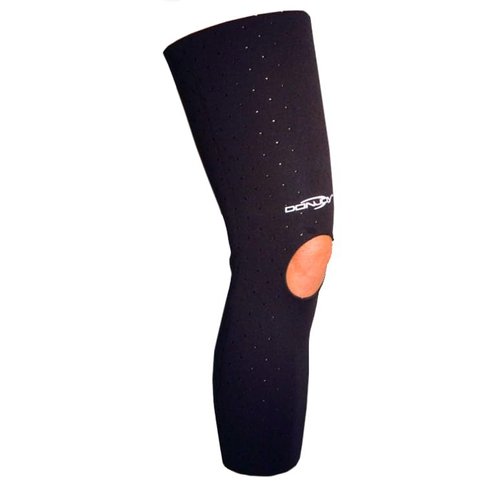 DonJoy Knee Brace Undersleeve, Open Patella, Neoprene, Small