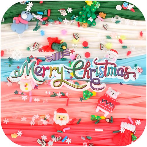 Christmas 4 Pack Butter Slime, Xmas Toys Kit, Classroom Party Favors for Kids 8-12, Party Favors for Classroom Birthday, Christmas Stocking Stuffers, Slime Advent Calendar 2024