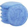 FONAROLL Microfiber Wax Applicator Pads, Car Wax Applicator, Buffing & Detail Polishing Foam Pads for Car Cleaning and Fine Polishing (5" Diameter, 6 Pack)…