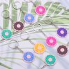 36pcs Sweet Donut Keychain Donut Party Favors for Kids Boy Girl Sweet Doughnut Theme Birthday Party Supplies Goodie Bag Fillers