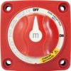 Blue Sea Systems 6011 m-Series Battery Switch Dual Circuit Plus, Red