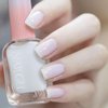 COSMOO 12ML Milky White Quick Dry Nail Polish, Jelly White Nail Lacquer for Nail Art Varnish