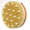 Dry Body Brush, Natural Bristle Bath Brush, ,Body Brush Lymphatic Drainage, Exfoliate, Stimulate Blood Circulation, Remove Dead Skin Toxins and Cellulite