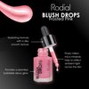 Rodial Blush Drops Frosted Pink, 0.5 fl oz, Moisturising Make Up Blush Drops with Vitamin E, Liquid Blush with Naturally Radiant Finish, Long Lasting Finish