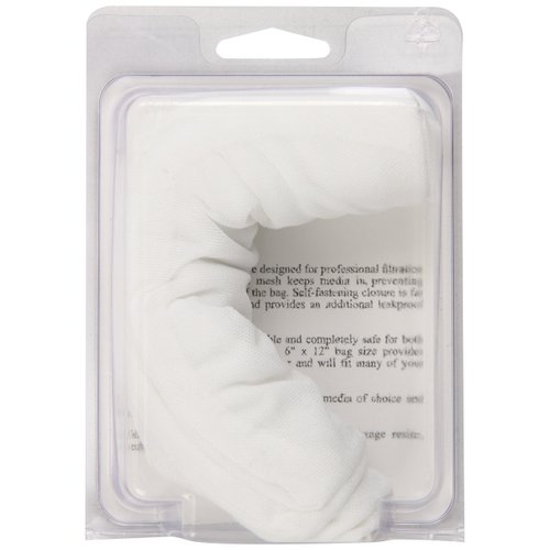 Pura (Magnavore) APU00414 3-Pack 300-Micron Media Bags for Aquarium Filter, 6 by 12-Inch