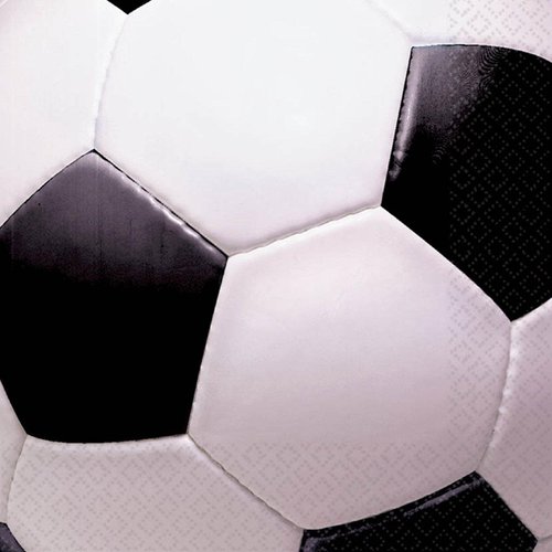 Creative Converting Sports Fanatic Soccer Beverage Napkins 18 Per Pack