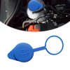 Yumfugu 1 PC Car Windshield Wiper Reservoir Cap, 2.0In Waterproof Durable Vehicle Windshield Washer Tank Cover Replacement Accessories Compatible with Ford 2012-2018#OEM CP9Z17A605A (Blue)