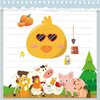 24 Sheets Make Your Own Farm Animals Stickers Make A Face Stickers for Kids Toddlers with Fantasy Farm Animals DIY Craft Stickers Kids Party Favor Supplies Crafts